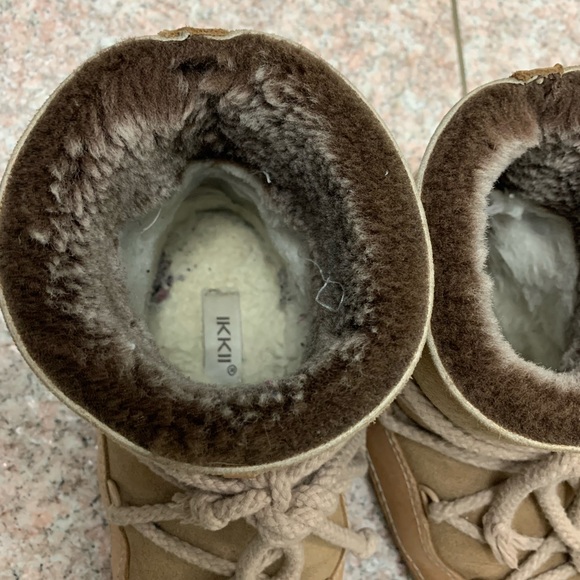 Ikkii boots now called Inuikii beige boots - Picture 3 of 7